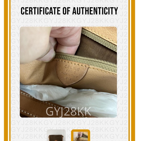 Celine VINTAGE Halfmoon Flap Crossbody - Picture 13 of 14